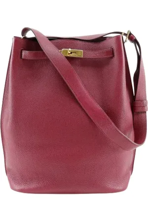 Hermès Pre-owned, Kobieta, Czerwony, ONE SIZE, Skóra, Pre-owned skórzane torby na ramię