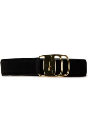 Salvatore Ferragamo Pre-owned, Kobieta, Czarny, ONE SIZE, Skóra, Pre-owned Leather belts