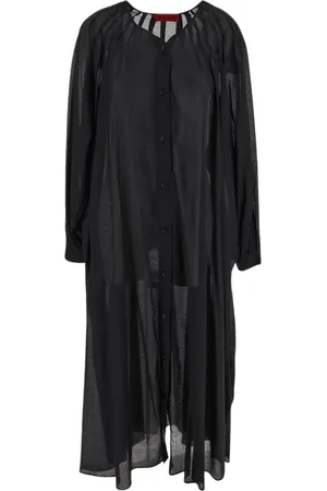 Thelatest Sukienki, Kobieta, Czarny, S, Elegancka Sukienka Damska Moda