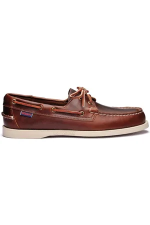 SEBAGO Buty, Mężczyzna, brązowy, 46 EU, Skóra, Buty Żeglarskie Portland