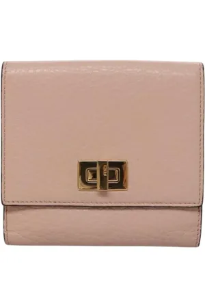 Fendi Pre-owned, Kobieta, Różowy, ONE SIZE, Skóra, Pre-owned skórzane portfele