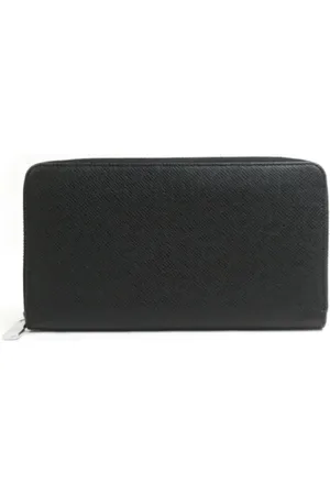 LOUIS VUITTON Pre-owned, Mężczyzna, Czarny, ONE SIZE, Skóra, Pre-owned skórzane portfele
