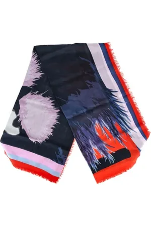 Fendi Pre-owned, Kobieta, Wielobarwność, ONE SIZE, Pre-owned Silk scarves