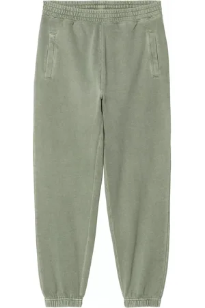 Carhartt Spodnie, Mężczyzna, Zielony, L, Zielone Spodnie Balonowe z Bawełny