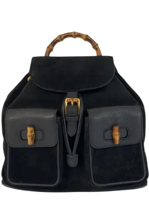 Gucci Pre-owned, Kobieta, Czarny, ONE SIZE, Skóra, Pre-owned Leather backpacks