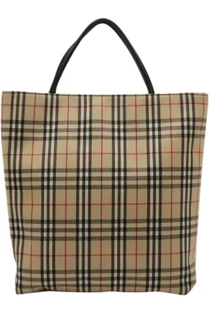 Burberry Pre-owned, Kobieta, Beżowy, ONE SIZE, Pre-owned Canvas handbags