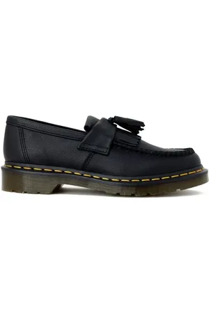 Dr. Martens Buty, Kobieta, Czarny, 39 EU, Czarne Skórzane Buty Płaskie Jesień/Zima Kolekcja