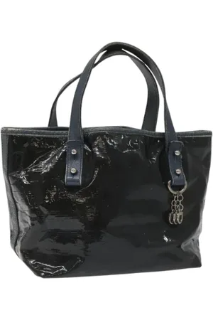 Salvatore Ferragamo Pre-owned, Kobieta, Czarny, ONE SIZE, Skóra, Pre-owned Canvas handbags