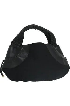 Salvatore Ferragamo Pre-owned, Kobieta, Czarny, ONE SIZE, Skóra, Pre-owned Canvas handbags