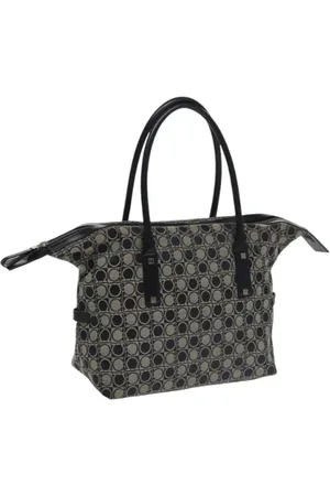 Salvatore Ferragamo Pre-owned, Kobieta, Niebieski, ONE SIZE, Pre-owned Canvas handbags