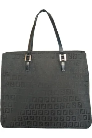 Fendi Pre-owned, Kobieta, Czarny, ONE SIZE, Skóra, Pre-owned Canvas handbags