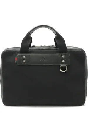Gucci Pre-owned, Mężczyzna, Czarny, ONE SIZE, Skóra, Pre-owned Canvas gucci-bags