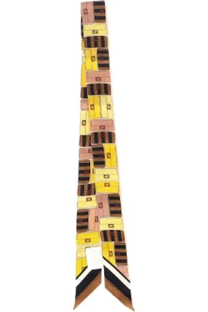 Fendi Pre-owned, Kobieta, Wielobarwność, ONE SIZE, Pre-owned Silk scarves
