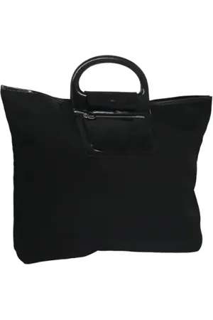 Salvatore Ferragamo Pre-owned, Kobieta, Czarny, ONE SIZE, Nylon, Pre-owned Nylon handbags