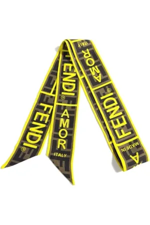 Fendi Pre-owned, Kobieta, Wielobarwność, ONE SIZE, Pre-owned Silk scarves