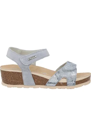 Rohde Buty, Kobieta, Niebieski, 39 EU, Zamsz, Niebieska Sandałki Damskie - Eleganckie & Stylowe