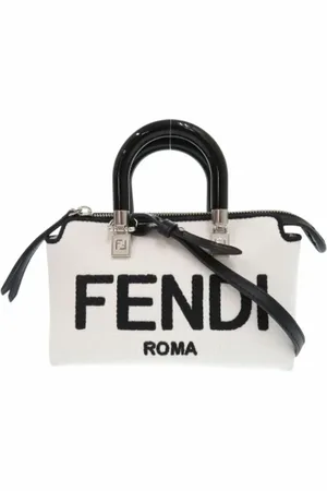 Fendi Pre-owned, Kobieta, Biały, ONE SIZE, Skóra, Pre-owned Canvas handbags