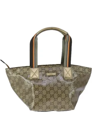 Gucci Pre-owned, Kobieta, Beżowy, ONE SIZE, Pre-owned Canvas gucci-bags