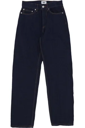 Obey Jeansy, Mężczyzna, Niebieski, W36, Denim, Dżinsy męskie denim rinse indigo