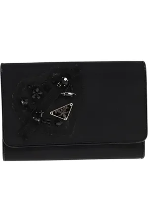 Prada Pre-owned, Kobieta, Czarny, ONE SIZE, Pre-owned Fabric wallets