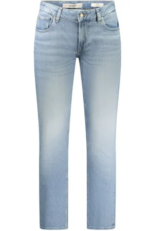Guess Jeansy, Mężczyzna, Niebieski, W32 L32, Denim, Niebieskie Bawełniane Męskie Slim Jeansy