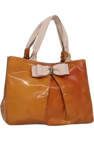 Salvatore Ferragamo Pre-owned, Kobieta, Żółty, ONE SIZE, Pre-owned Canvas handbags