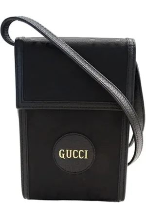 Gucci Pre-owned, unisex, Czarny, ONE SIZE, Skóra, Pre-owned skórzane torby na ramię