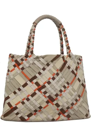 Salvatore Ferragamo Pre-owned, Kobieta, Wielobarwność, ONE SIZE, Pre-owned Canvas handbags