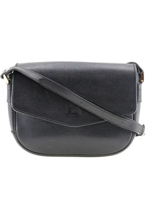 Burberry Pre-owned, Kobieta, Czarny, ONE SIZE, Skóra, Pre-owned skórzane torby na ramię