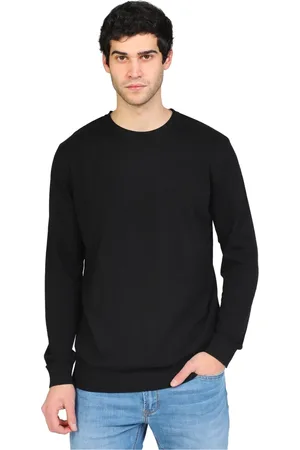 SELECTED Swetry, Mężczyzna, Czarny, M, Casual Bluzy z kapturem Swetry