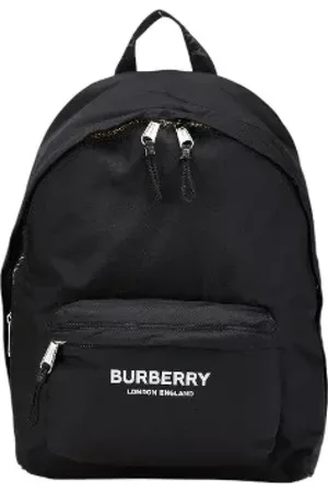 Burberry Pre-owned, Kobieta, Czarny, ONE SIZE, Skóra, Pre-owned Canvas backpacks