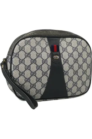Gucci Pre-owned, Kobieta, Niebieski, ONE SIZE, Skóra, Pre-owned Leather clutches
