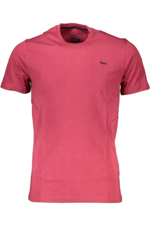 HARMONT&BLAINE Koszulki, Mężczyzna, Czerwony, 2XL, Koszulka z czerwonej bawełny