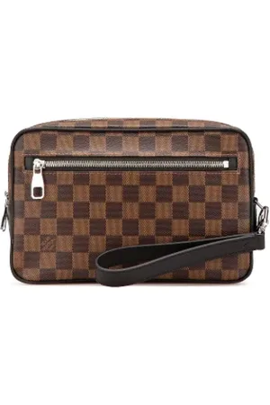 LOUIS VUITTON Pre-owned, Kobieta, brązowy, ONE SIZE, Skóra, Pre-owned Canvas clutches
