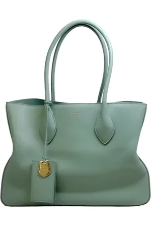 Salvatore Ferragamo Pre-owned, Kobieta, Zielony, ONE SIZE, Skóra, Pre-owned Leather totes