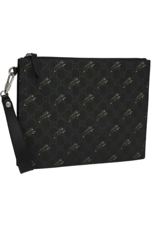 Gucci Pre-owned, Kobieta, Czarny, ONE SIZE, Skóra, Pre-owned Leather clutches