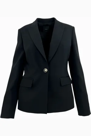 Pinko Kurtki, Kobieta, Czarny, 2XS, Damski Blezer