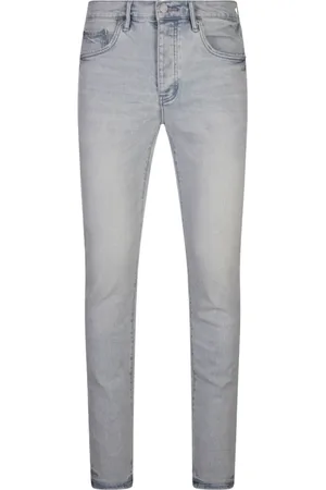 Purple Brand Jeansy, Mężczyzna, Niebieski, W33, Niebieskie Dżinsy Skinny dla Mężczyzn