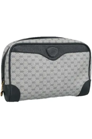 Gucci Pre-owned, Kobieta, Niebieski, ONE SIZE, Skóra, Pre-owned Leather clutches