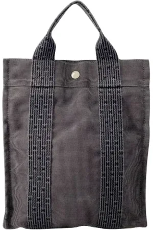 Hermès Pre-owned, Kobieta, Szary, ONE SIZE, Pre-owned Canvas backpacks