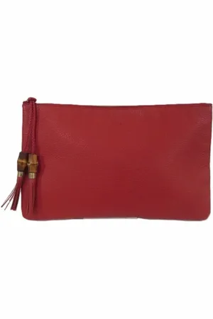 Gucci Pre-owned, Kobieta, Czerwony, ONE SIZE, Skóra, Pre-owned Fur gucci-bags
