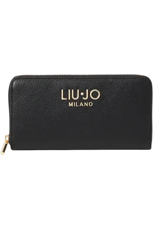 Liu Jo Akcesoria, Kobieta, Czarny, ONE SIZE, Portfel i Etui na Karty z Eko Skóry