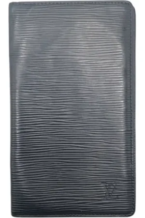 LOUIS VUITTON Pre-owned, Mężczyzna, Czarny, ONE SIZE, Skóra, Pre-owned skórzane portfele