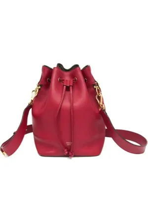 Fendi Pre-owned, Kobieta, Czerwony, ONE SIZE, Skóra, Pre-owned skórzane torby na ramię