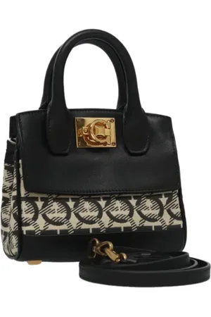 Salvatore Ferragamo Pre-owned, Kobieta, Wielobarwność, ONE SIZE, Pre-owned Canvas handbags
