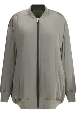 Rick Owens Kurtki, Kobieta, Szary, L, Urban Bomber Jacket