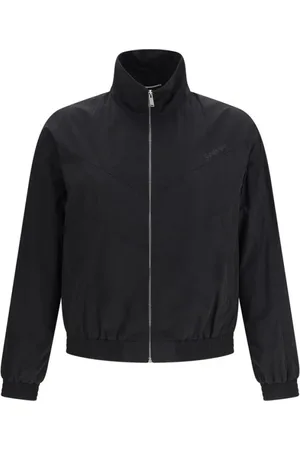 Saint Laurent Kurtki, Mężczyzna, Czarny, L, Kurtka Teddy wodoodporna