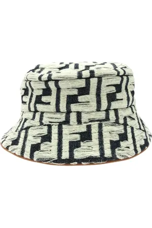 Fendi Pre-owned, Kobieta, Wielobarwność, ONE SIZE, Bawełna, Pre-owned Cotton hats