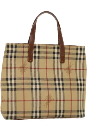 Burberry Pre-owned, Kobieta, Beżowy, ONE SIZE, Skóra, Pre-owned Fabric handbags