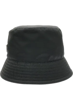 Prada Pre-owned, Kobieta, Czarny, ONE SIZE, Pre-owned Fabric hats